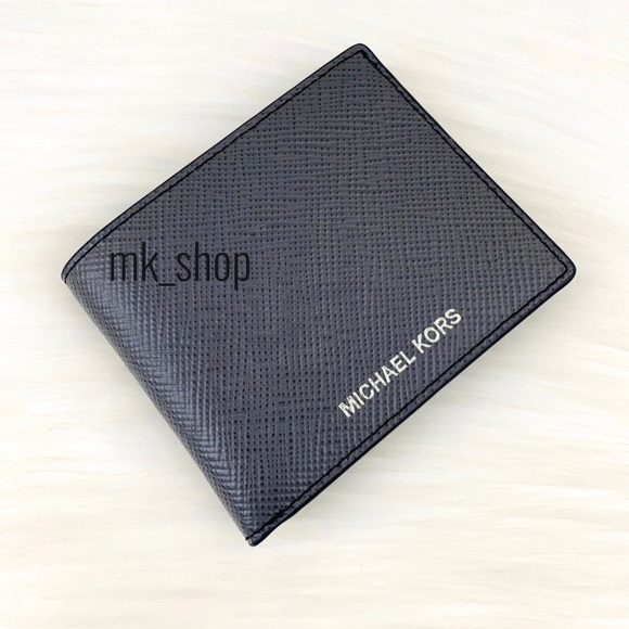 Michael Kors Harrison Slim Billfold Men’s Wallet - Picture 3 of 12